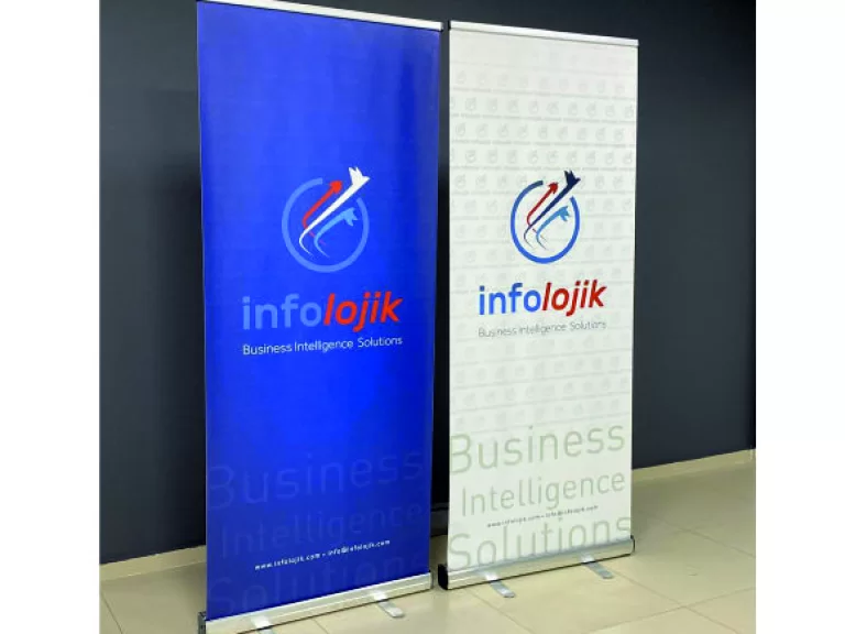 Roll up banner baskı — Ankara